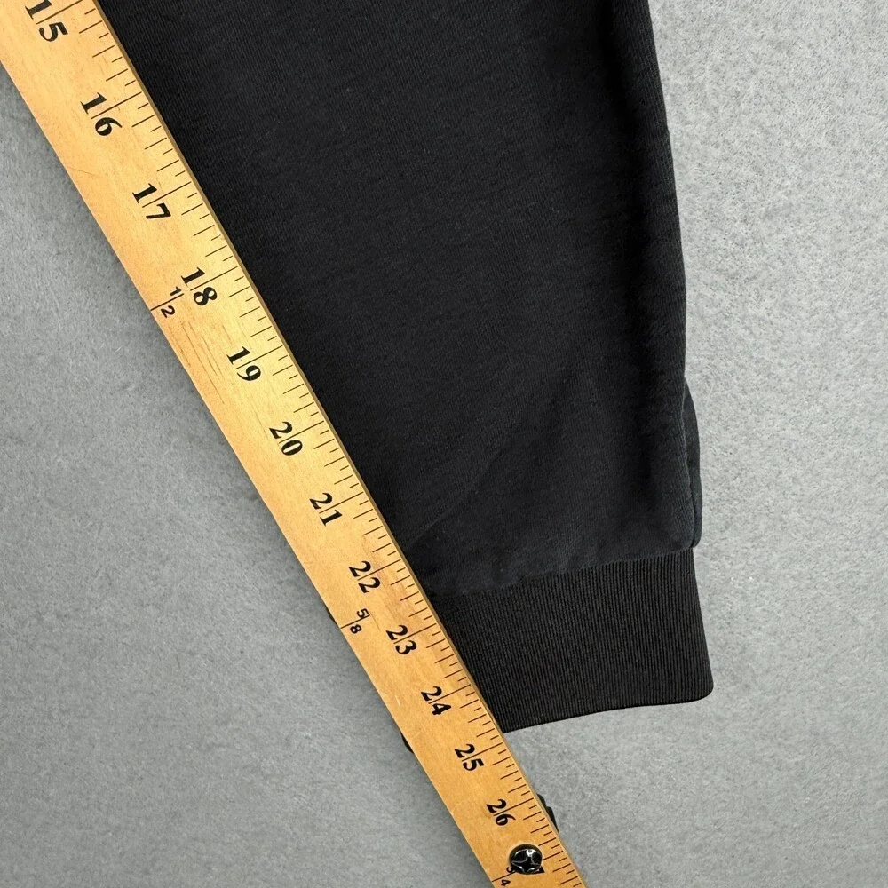 Evisu Kuro Sweatpants Adult Small 28x25 Black Joggers Drawstring Patch Logo